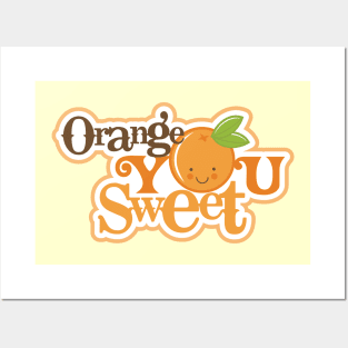 Orange you Cute? Posters and Art